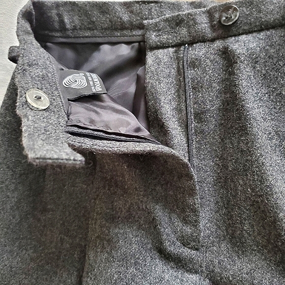 Worthington Woolmark Pleated Wool Dress Pants - Picture 5 of 6